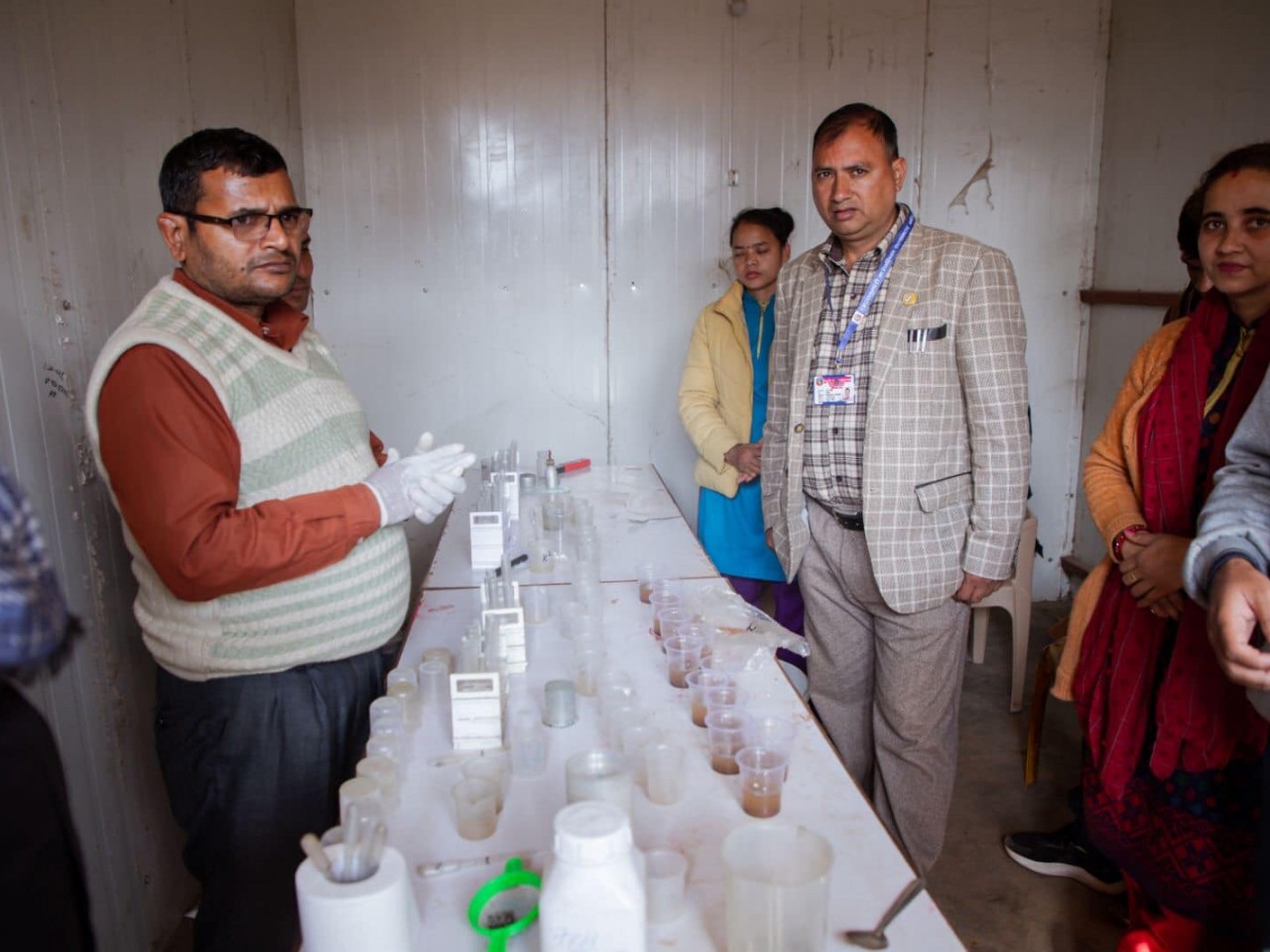 धादिङको त्रिपुरासुन्दरी गाउँपालिकामा माटो प्ररिक्षण शिविर सुरु